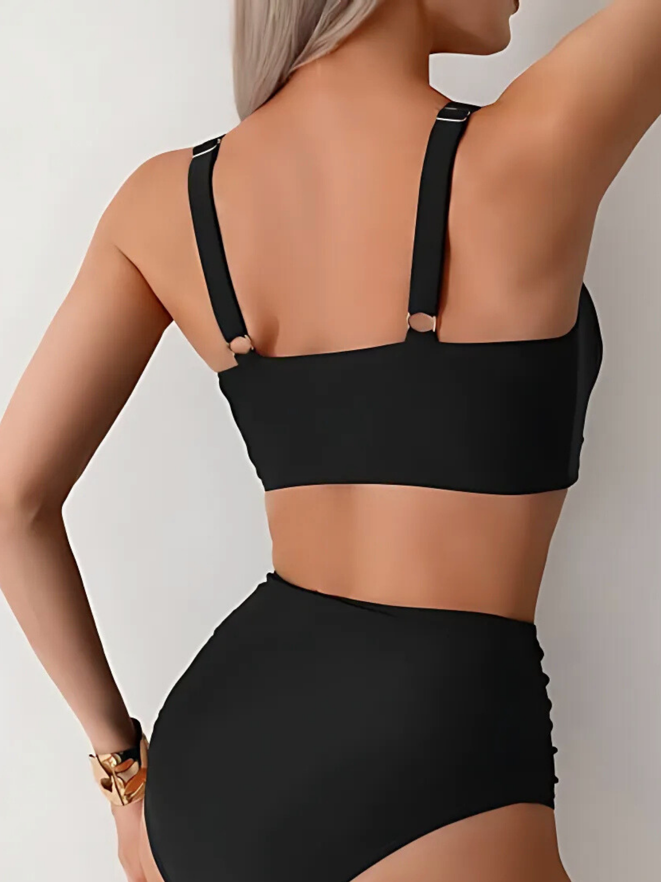 Kimberley - Ruffle bandeau bikini