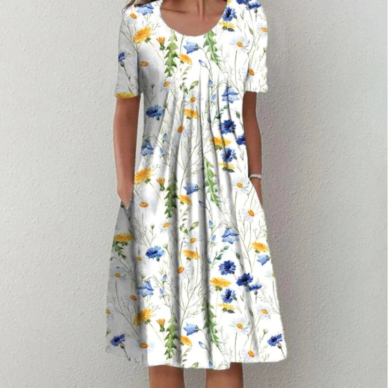 Elin – Elegant Midi Dress