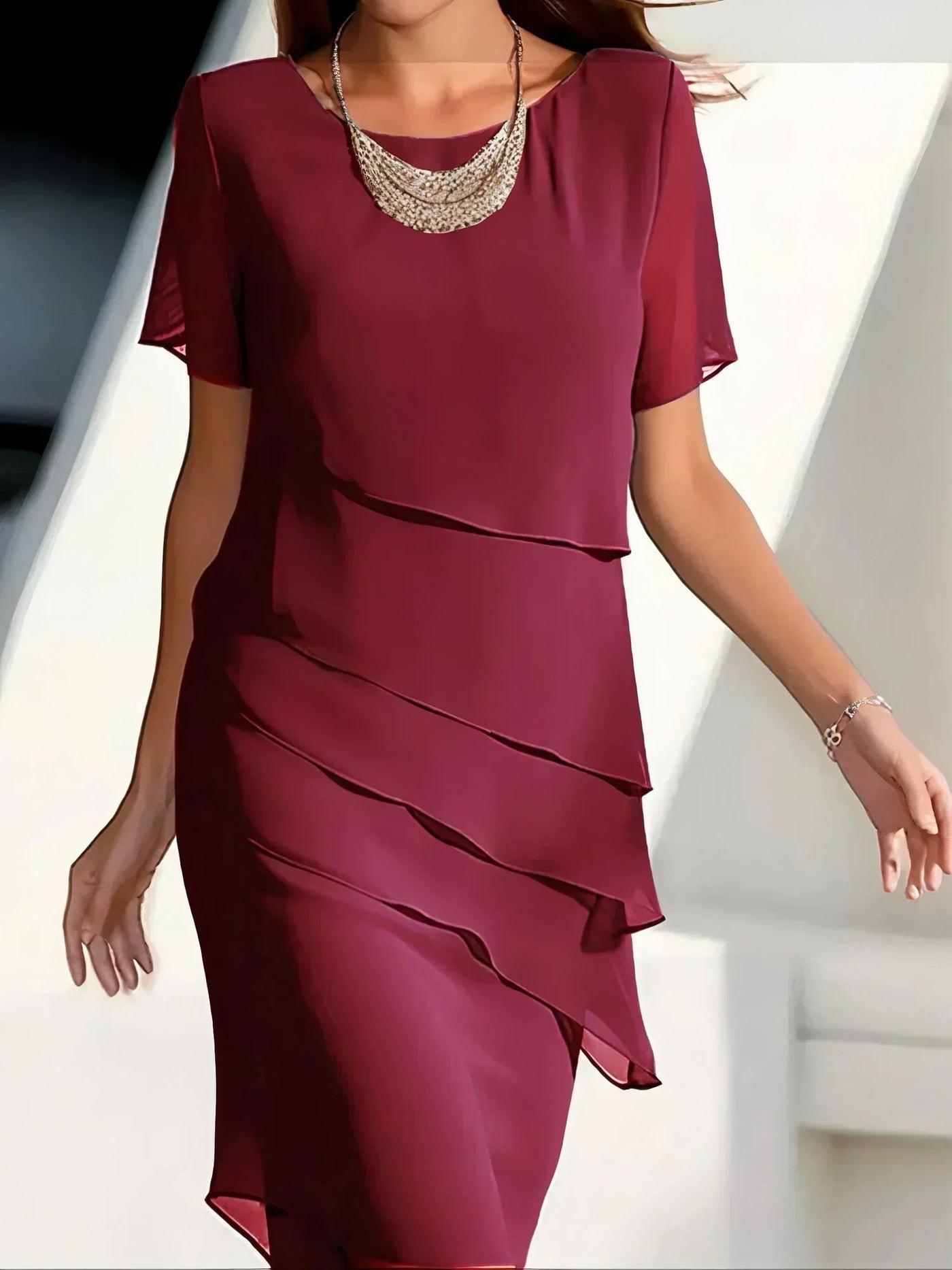 Isabella™ - Elegant dress with belly coverage