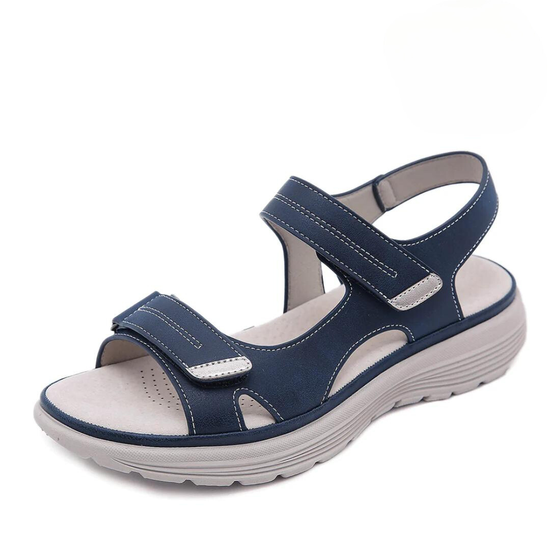Melinda™ - Orthopaedic leather sandals made from high-quality materials
