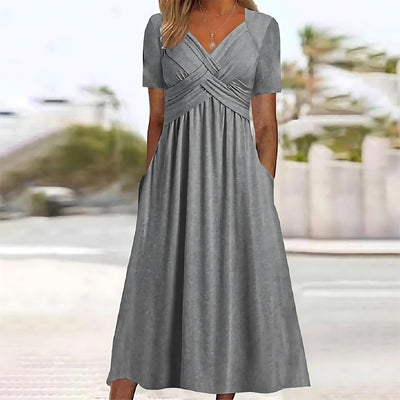 Jasmine - Elegant Midi Dress