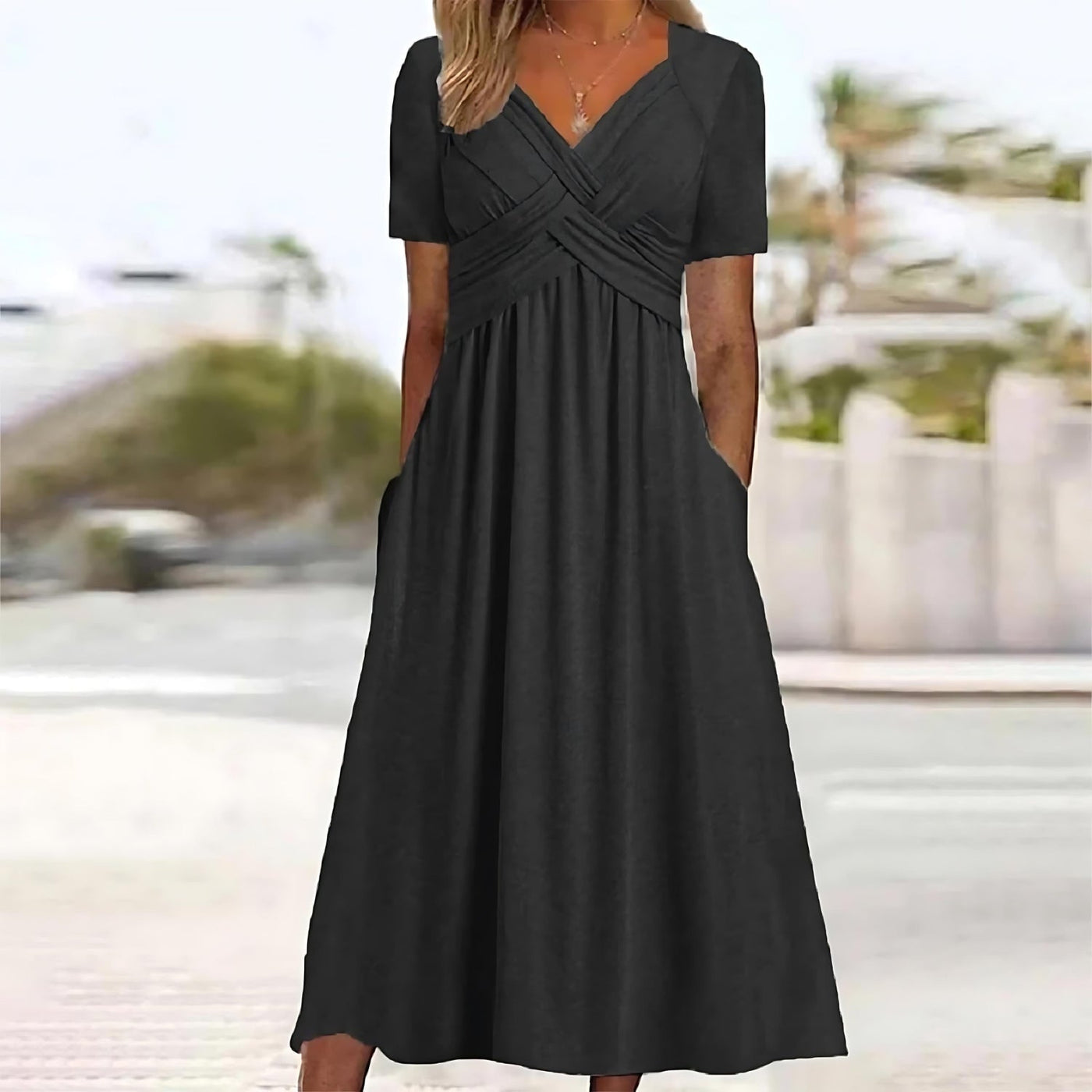 Jasmine - Elegant Midi Dress