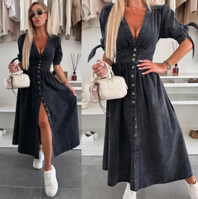 Ivanka - Stunning Denim Dress