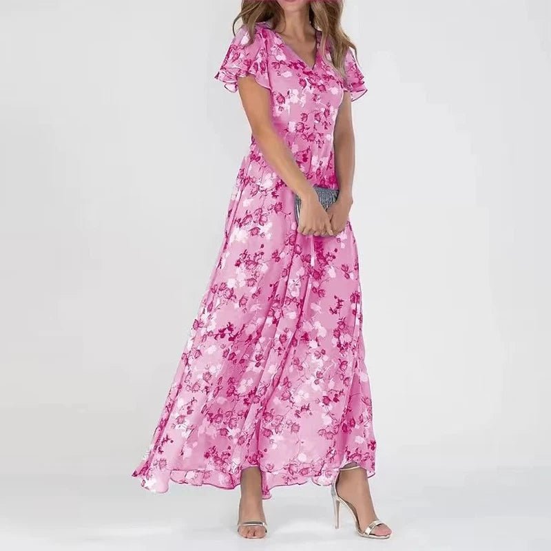 Sarah™ | Glamorous Tummy Covering Dress
