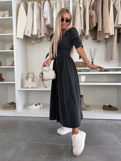 Ivanka - Stunning Denim Dress