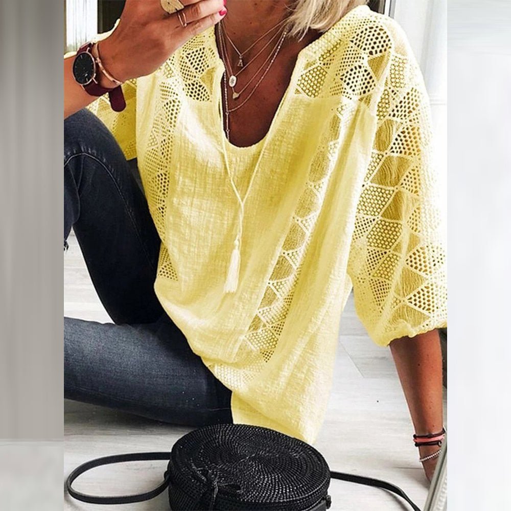 Olive™ - Chic Accent Blouse