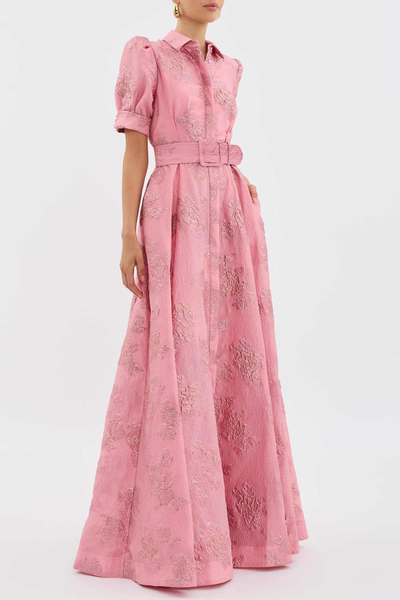 Anabella™ - Short Puff Sleeves Dress