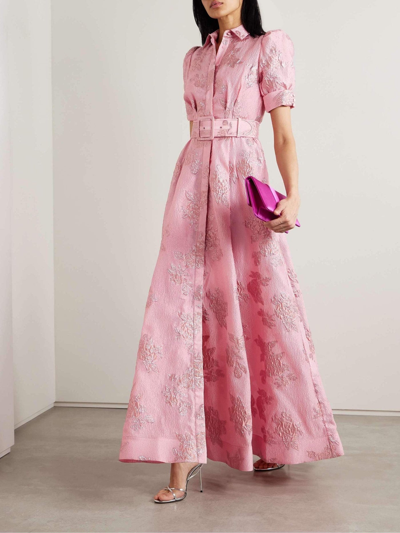 Anabella™ - Short Puff Sleeves Dress