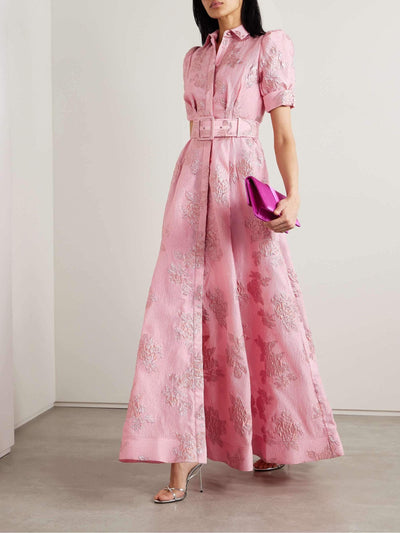 Anabella™ - Short Puff Sleeves Dress