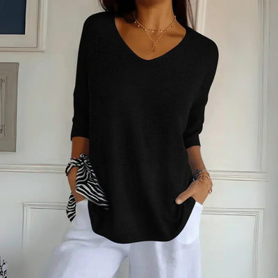 Azure- Relaxed Elegant Top