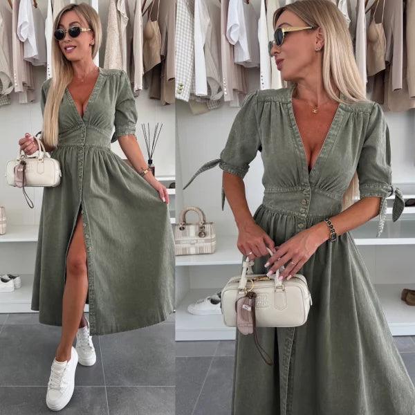 Ivanka - Stunning Denim Dress