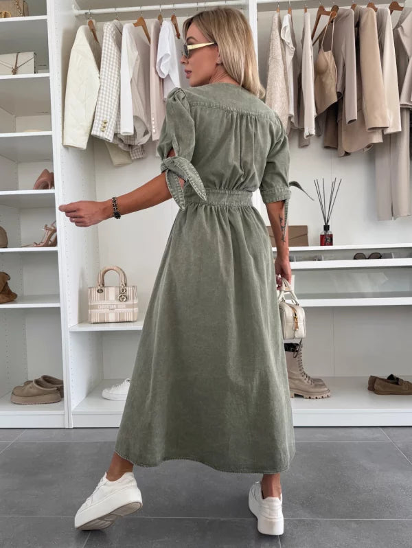 Ivanka - Stunning Denim Dress