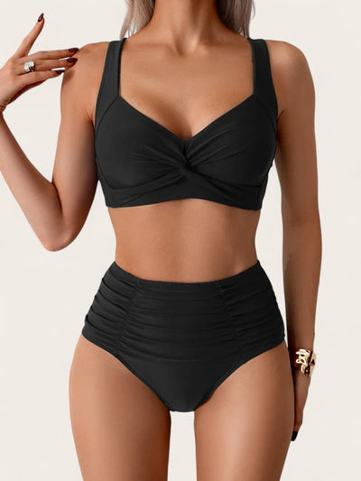 Kimberley - Ruffle bandeau bikini